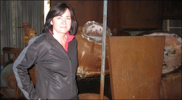 Satori executive chairwoman Jennifer Boyle at the Tartan site.