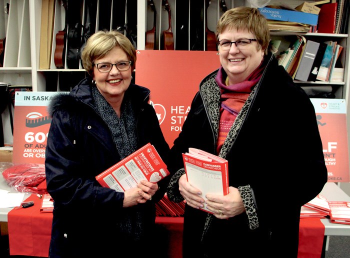 Deb Wilkinson and Bev Berg