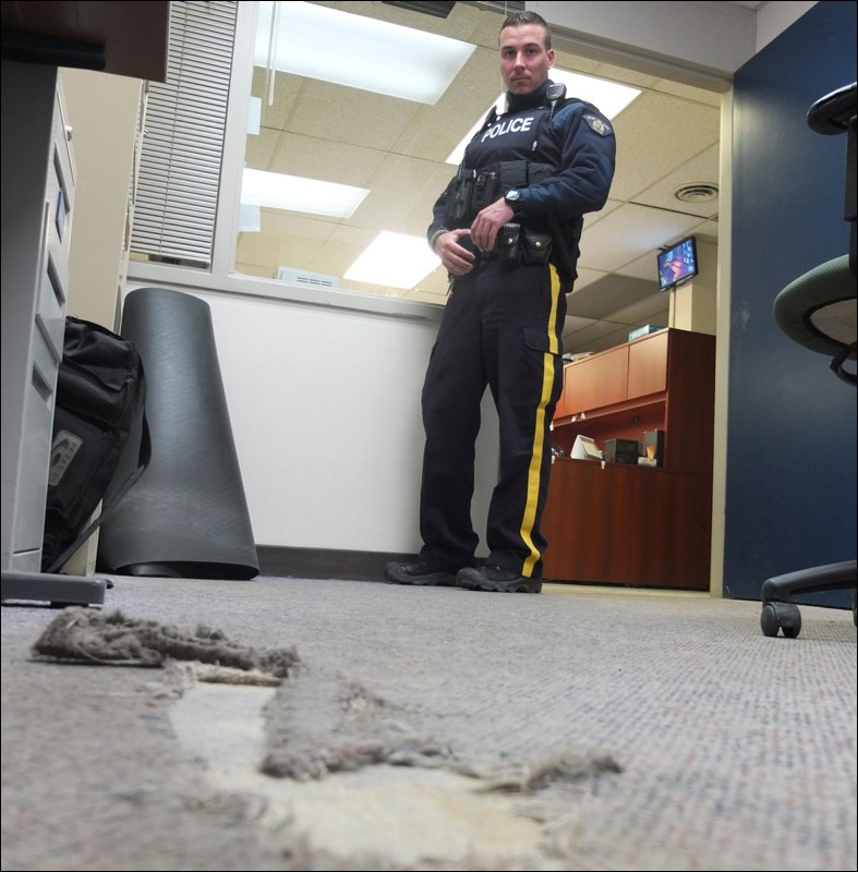 Flin Flon RCMP carpet