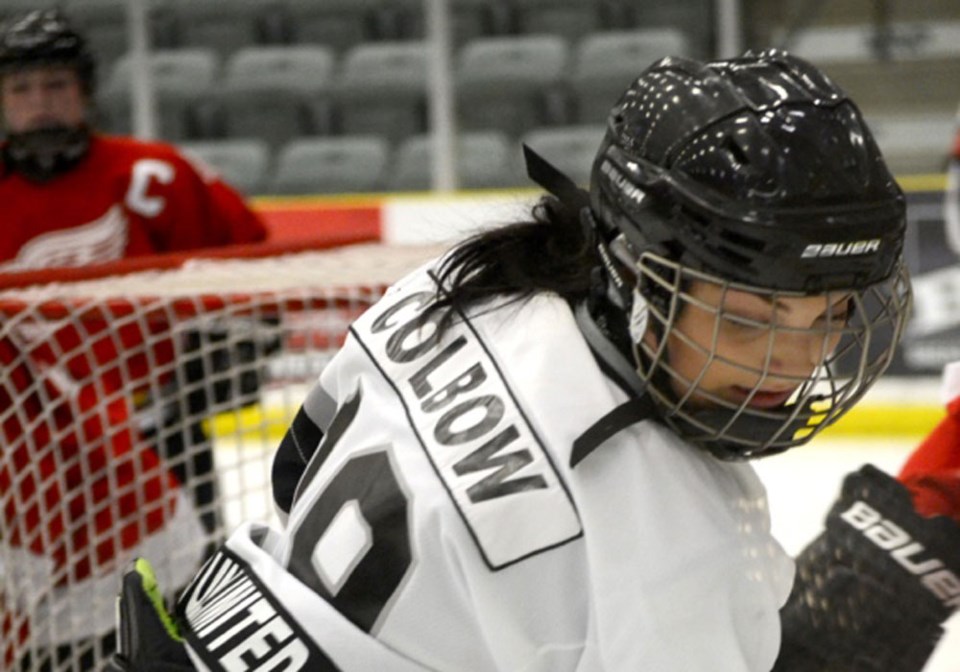 midget girls panthers, taylor colbow 2015