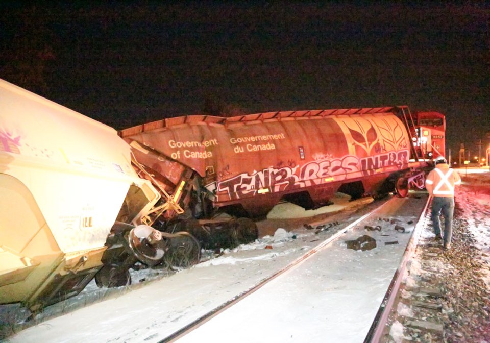 Train derailment