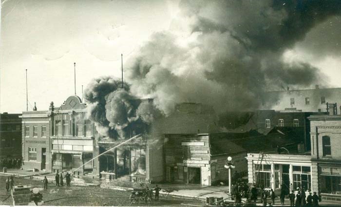 Collacott Hardware Fire