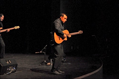 Pavlo is a Toronto-born, world-renowned Canadian musician of Greek heritage performing more than 150 shows each year worldwide. He performed his Mediterranean style music at the Dekker Centre Monday, March 9. "I play this very unique, distinct Mediterranean style music," he says. "I don't pretend to do anything else, but what I do I do very well, and that's it." His performance received a standing ovation and calls to return to the community for a second concert.