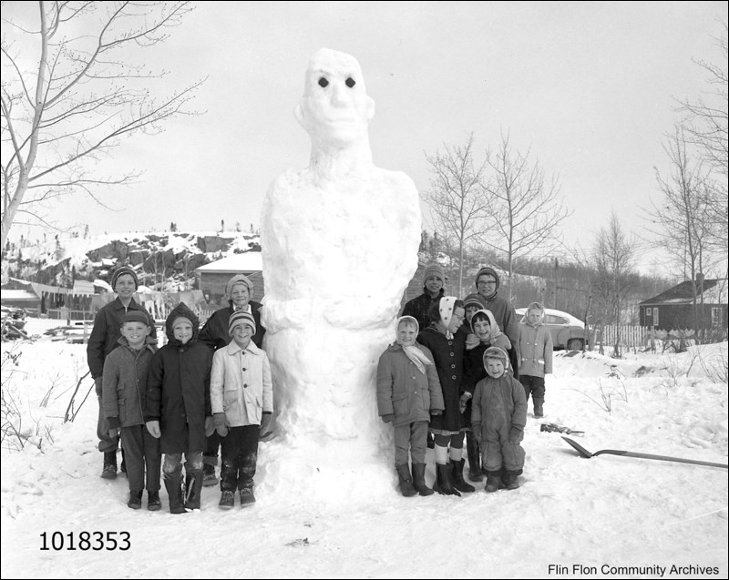 The Flin Flon Heritage Project wants to know more about this decades-old Flin Flon photo of children and their large snowman. It is believed to have been taken on Cemetery Road in Channing, likely in the 1950s or later. If you recognize the location or any of the children, please email The Reminder at news@thereminder.ca or contact us at 204-687-3454. We will then forward this information on to the Heritage Project.