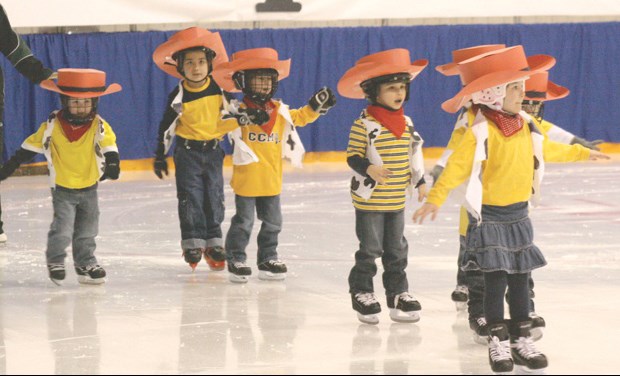 Creighton Sportex kids skating
