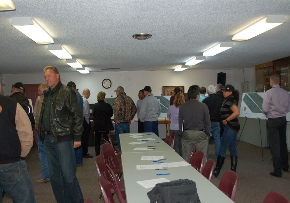 Highway open house, Midale