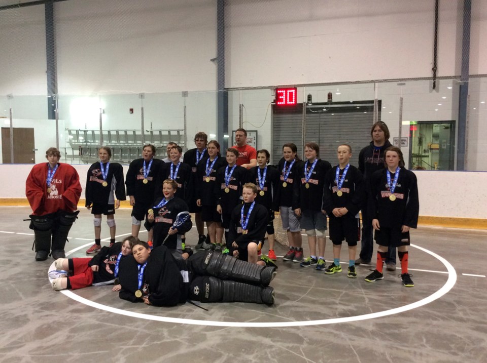 bantam lacrosse team 2015
