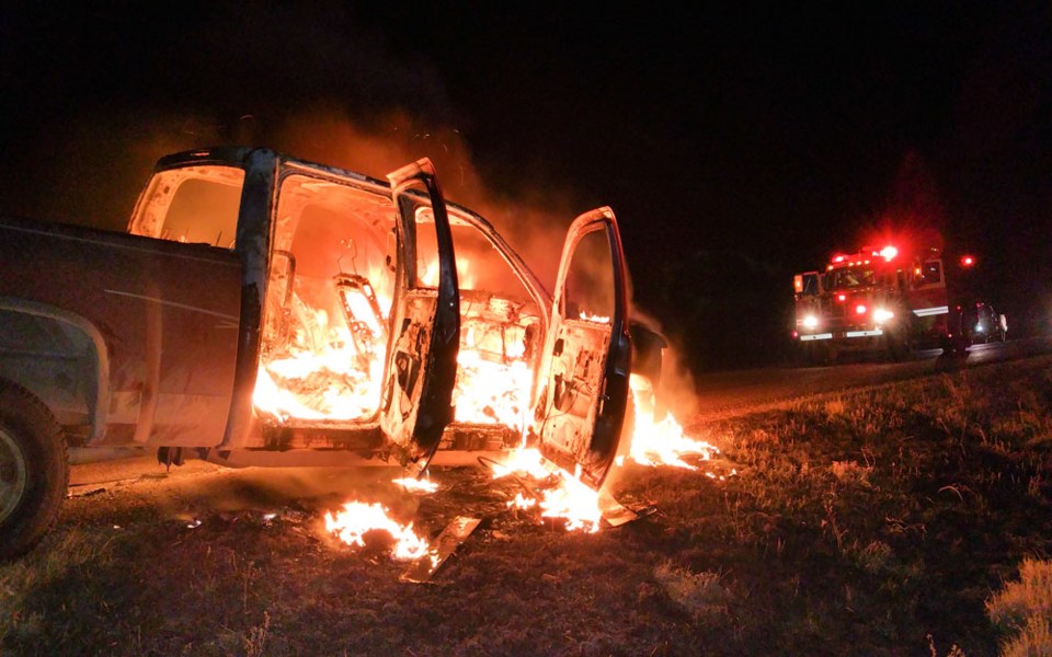 truck fire