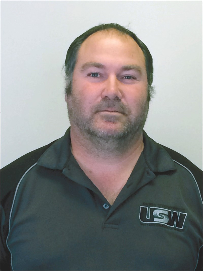 Steelworkers president Tom Davie