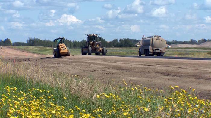 Saskatchewan highway construction