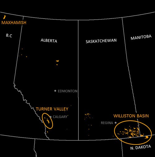Legacy Oil and Gas land according to their website