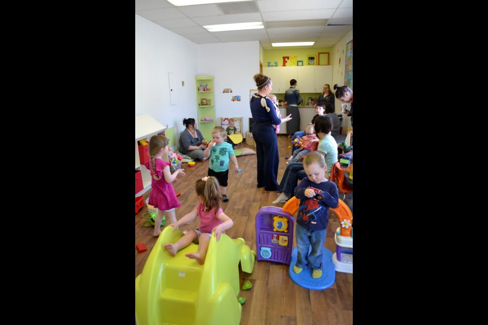 Cornerstone Family and Youth is a non-profit, charitable organization that offers positive educational and recreational programs and activities for childre, youth, young adults, and their families within Carlyle and the surrounding area. Here, children up to five years old and their parents enjoy the twice-weekly Playroom Program, held at CFY's location in the Carlyle Civic Centre.