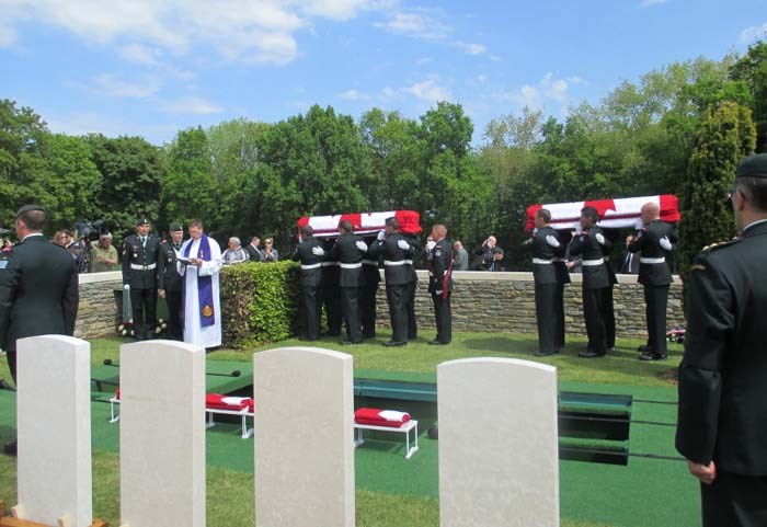 Private Williams Simms was one of eight Canadian soldiers from the First World War whose bodies were discovered only recently and were laid to rest in May.