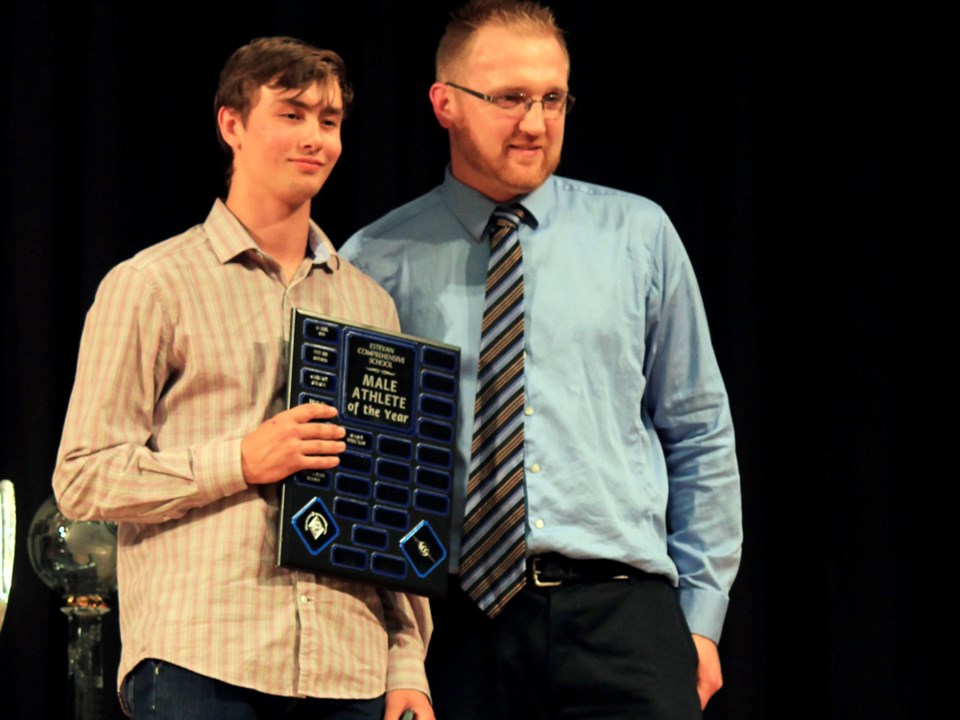 ECS 2015 male athlete of the year Mitchell Clark