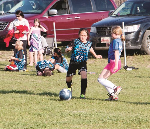 Moose Mountain Soccer took on Wawota Tuesday, June 9, in games hosted in Carlyle.