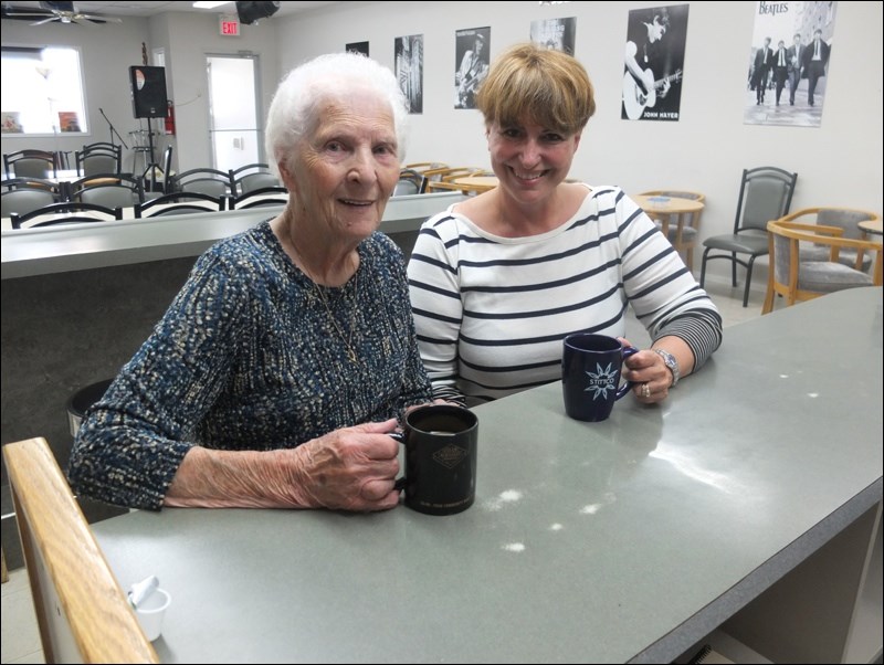 Lena Boychuk and Janet Hebert