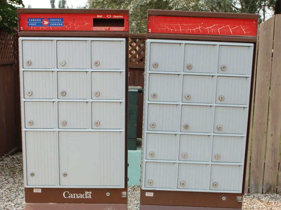 Community mail boxes