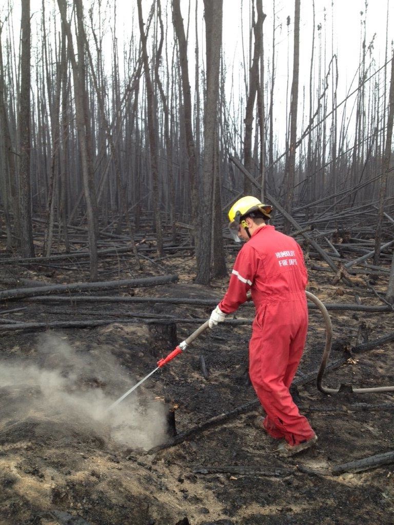 Wildfire firefighter