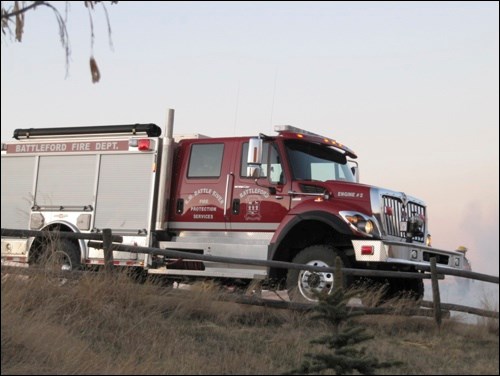 Battleford Fire truck pic
