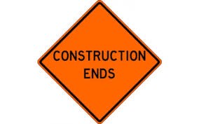 Construction Ends