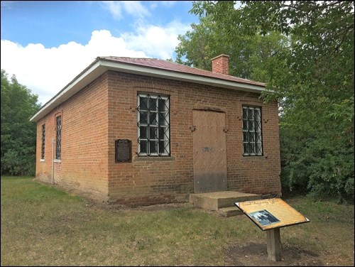 The Battlefords North West Heritage Society is concerned the Land Registry building on Government Ridge, which was broken into recently, may be the target of more vandalism.