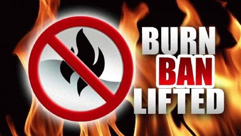 Fire ban lifted