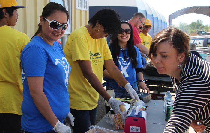 The Yorkton Habitat for Humanity ReStore celebrated its first anniversary recently, with a barbecue to commemorate successfully raising money to build Habitat homes. Manager Merv Catchuk says it has been a truly amazing year, with exceptional donations from the community at large. “It was a way to take product that people would usually throw into the dump, recycle it, offer it to sale to the general public, and any of the proceeds go back into building, helping to support the fund to build more homes.”