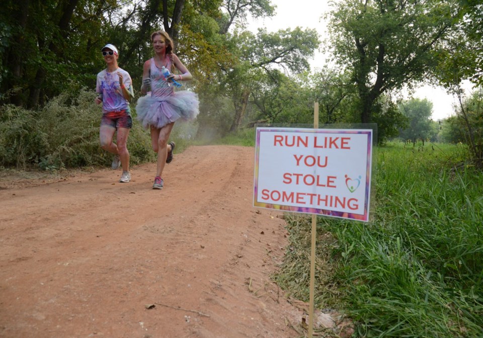 colour run, hospital