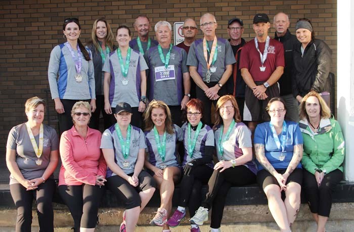 Queen City Marathon – Yorkton was represented at the 15th annual Queen City Marathon in Regina, with 42 runners participating in the event. The marathon, held September 13, attracted 5,500 participants to run distances of 42.2km, 21.1km, 10km and 5km, as well as shorter distances for younger participants and full marathon relay teams. The Yorkton runners would like to thank the community for their strong support.