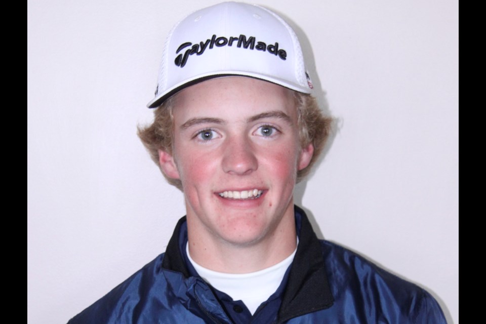 Estevan Comprehensive School athlete Erik McKersie finished second at districts by shooting an 83 over 18 holes at Golf Kenosee.