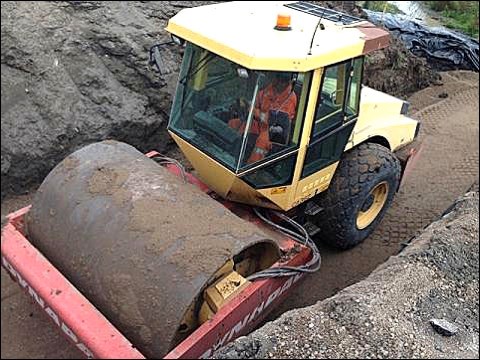 Construction has begun on a major road improvement to Highway 26 south of Loon Lake. The project is expected to be complete in the fall of 2016. Photos submitted