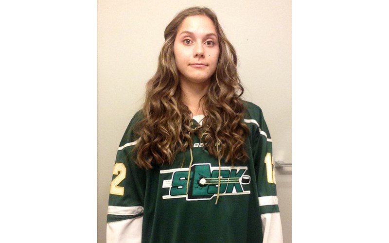 Brooke Hausermann of Kamsack was recently named as a member of the Team Saskatchewan U-16 team. She was the captain of the Parkland Lions female hockey team last year and this year is playing with the Saskatoon Stars AAA Midget team.