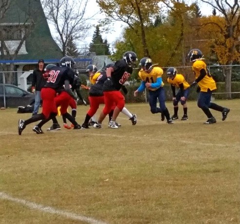 Unity Minor Football is winding down their season, but enjoying seasonal weather for their games. Photos by Sherri Solomko