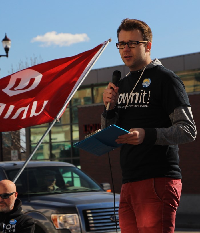 Privatization protest