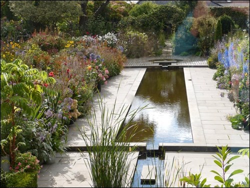 Helen Dillon's Dublin garden.