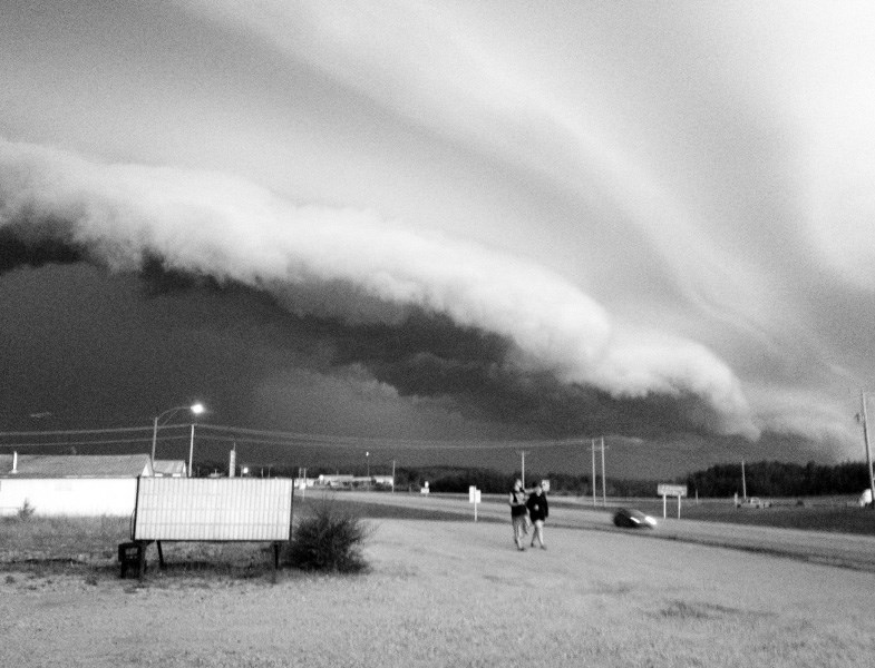 A ferocious-looking storm