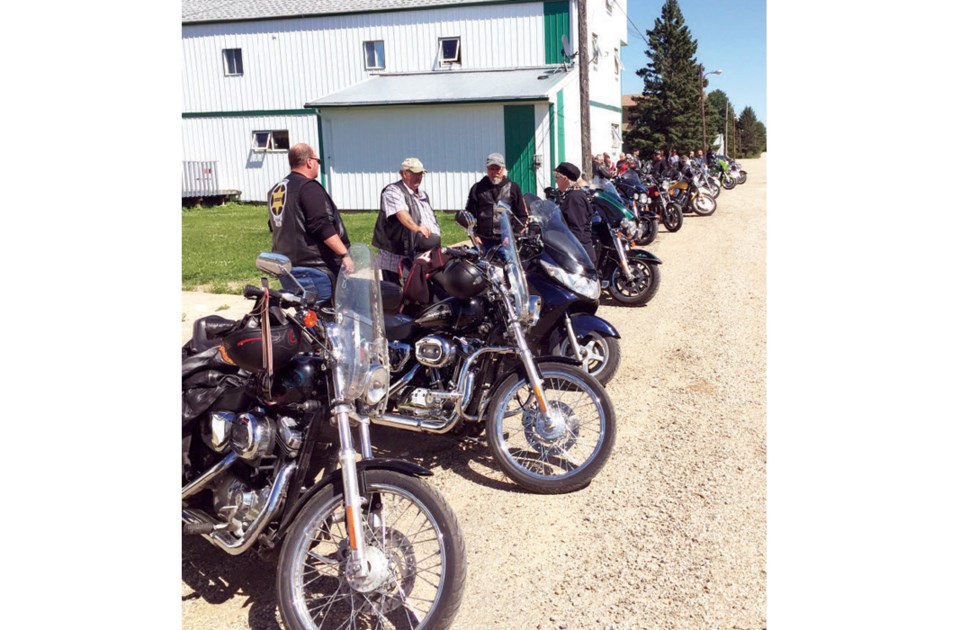 The fifth annual motorcycle rally