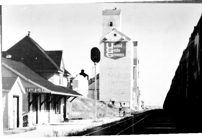 The old station house in Sturgis served a vital role in the community for 72 years before it was moved to become the present Sturgis Museum.