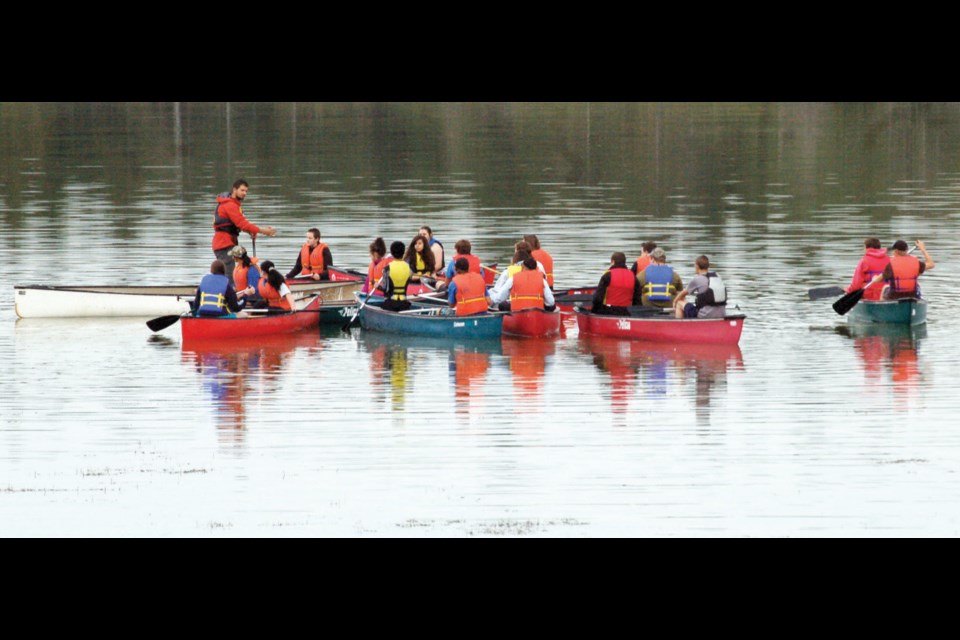 Preeceville School students had the opportunity to learn the basics in canoeing during a canoe clinic held at Annie Laurie Lake on September 3 and 4.