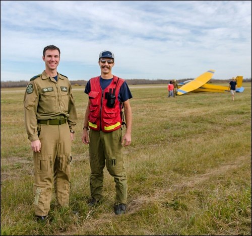 Cpt. Michael Jasieniuk and Cpt. Jason Dalsgaard. Photos by Averil Hall