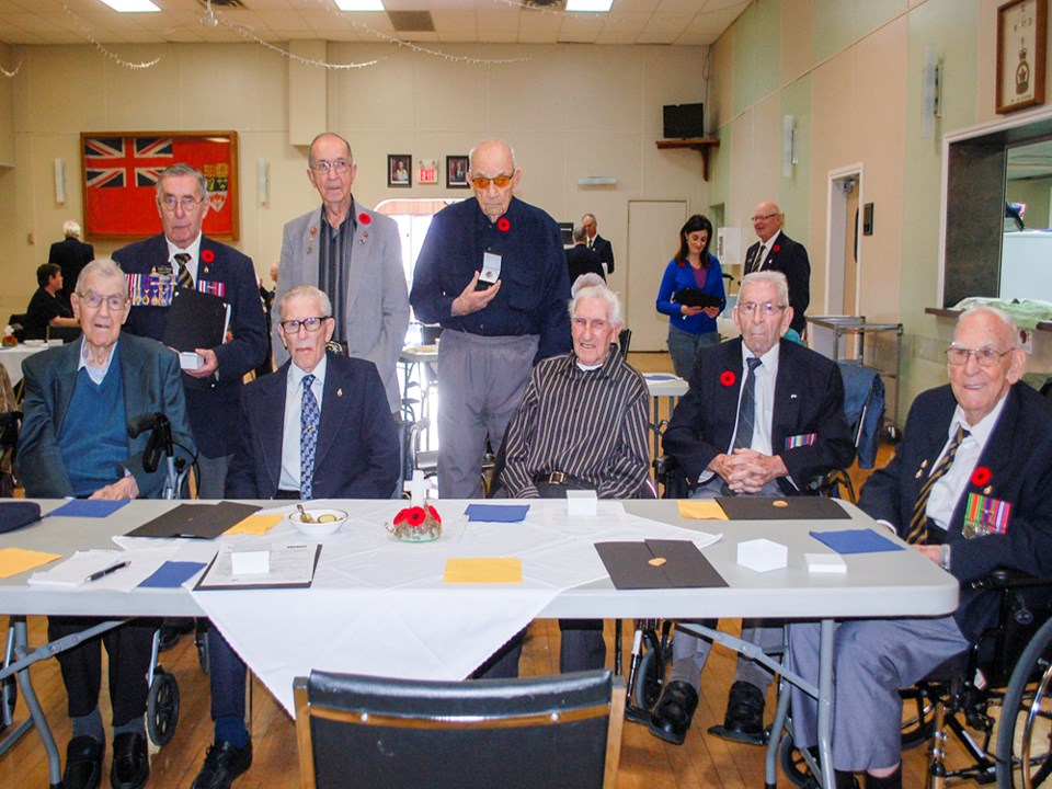 Veterans at Poppy Tea 2015 yeyeyeeuh