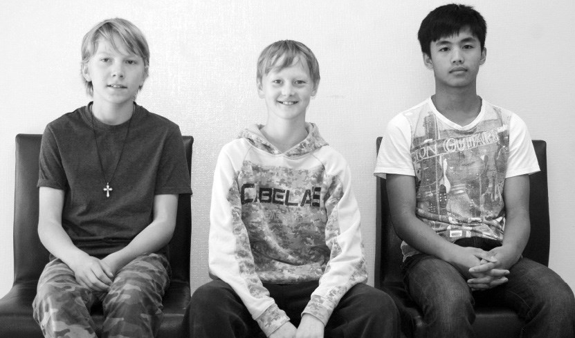 Preeceville School cross-country runners