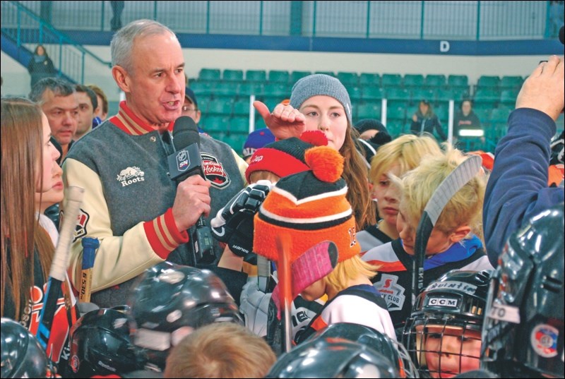 Rogers Hometown Hockey host Ron MacLean