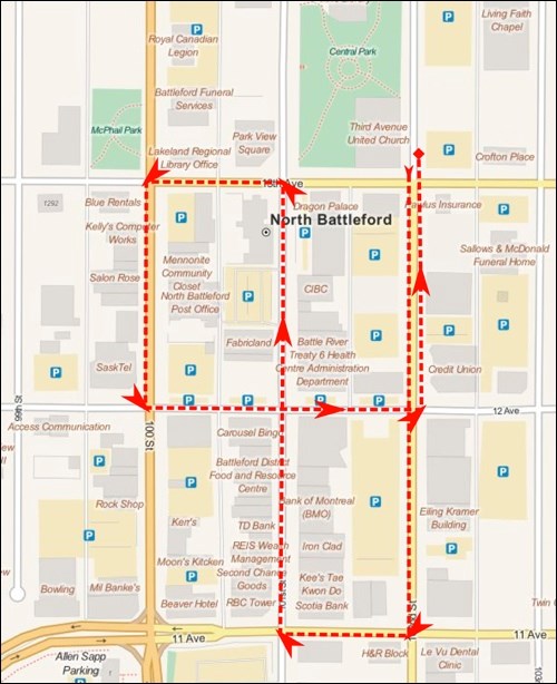 parade map