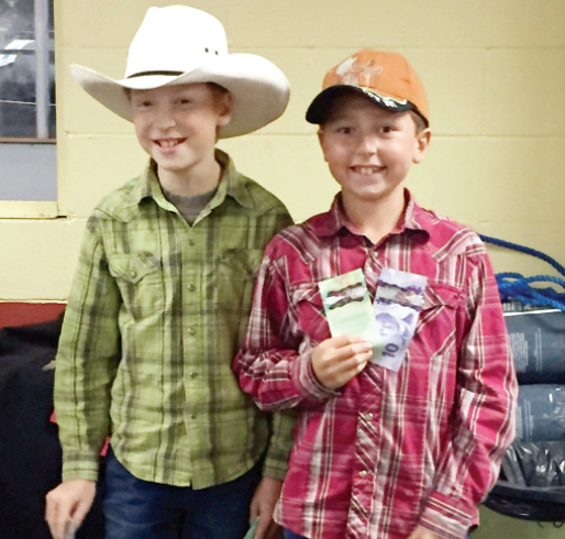 First in the youth category was a team comprised of Kreece Hrabarchuk, left, of Fort MacMurray, Alta. and Ryder Helmeczi of Esterhazy.