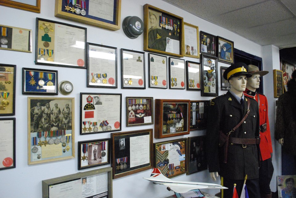 Humboldt wall of local heroes