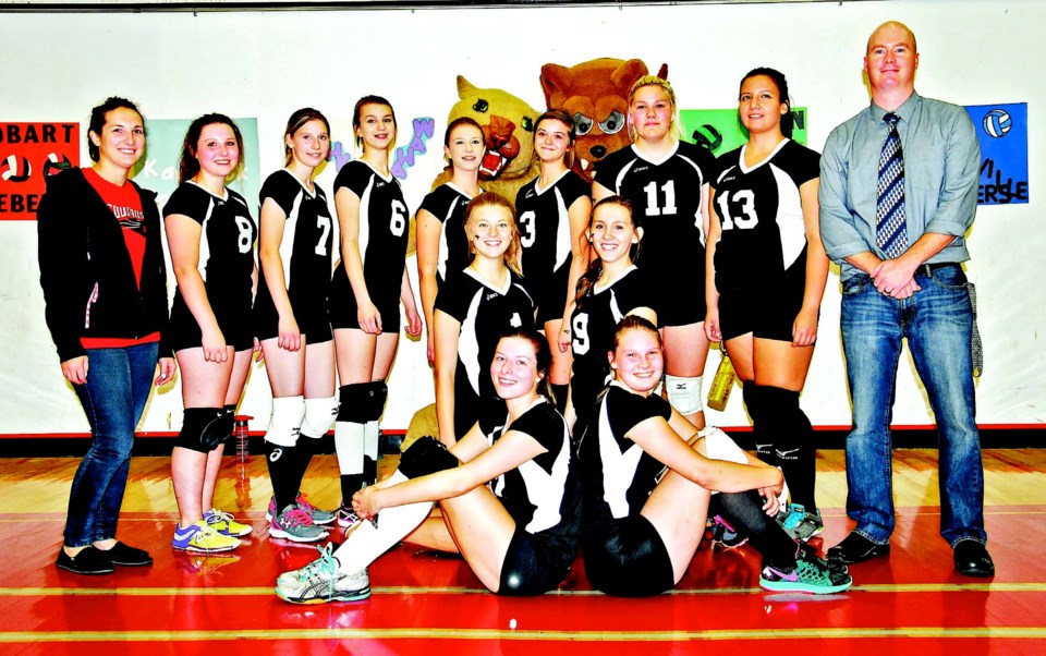 Canora Cougars senior girls team