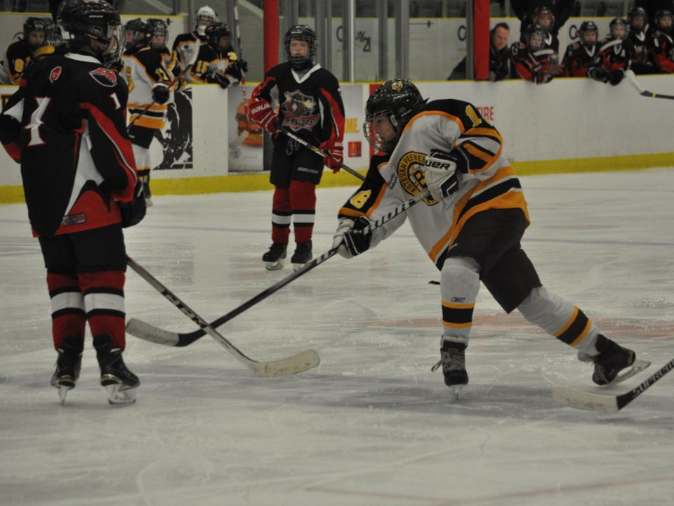 peewee aa bruins tayce miller dec 2015