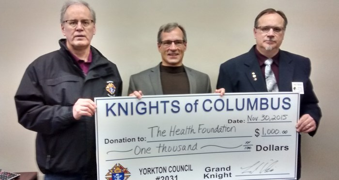 Knights of Columbus donation