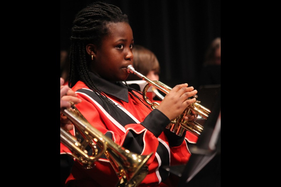 The students of the Good Spirit School Division’s band programs came together for the annual winter concert, showcasing what they have learned over the year and entertain the community with their music.